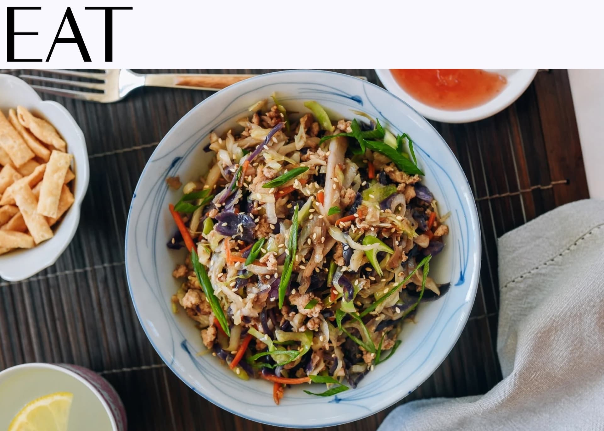 The Woks of Life’s Egg Roll in a Bowl