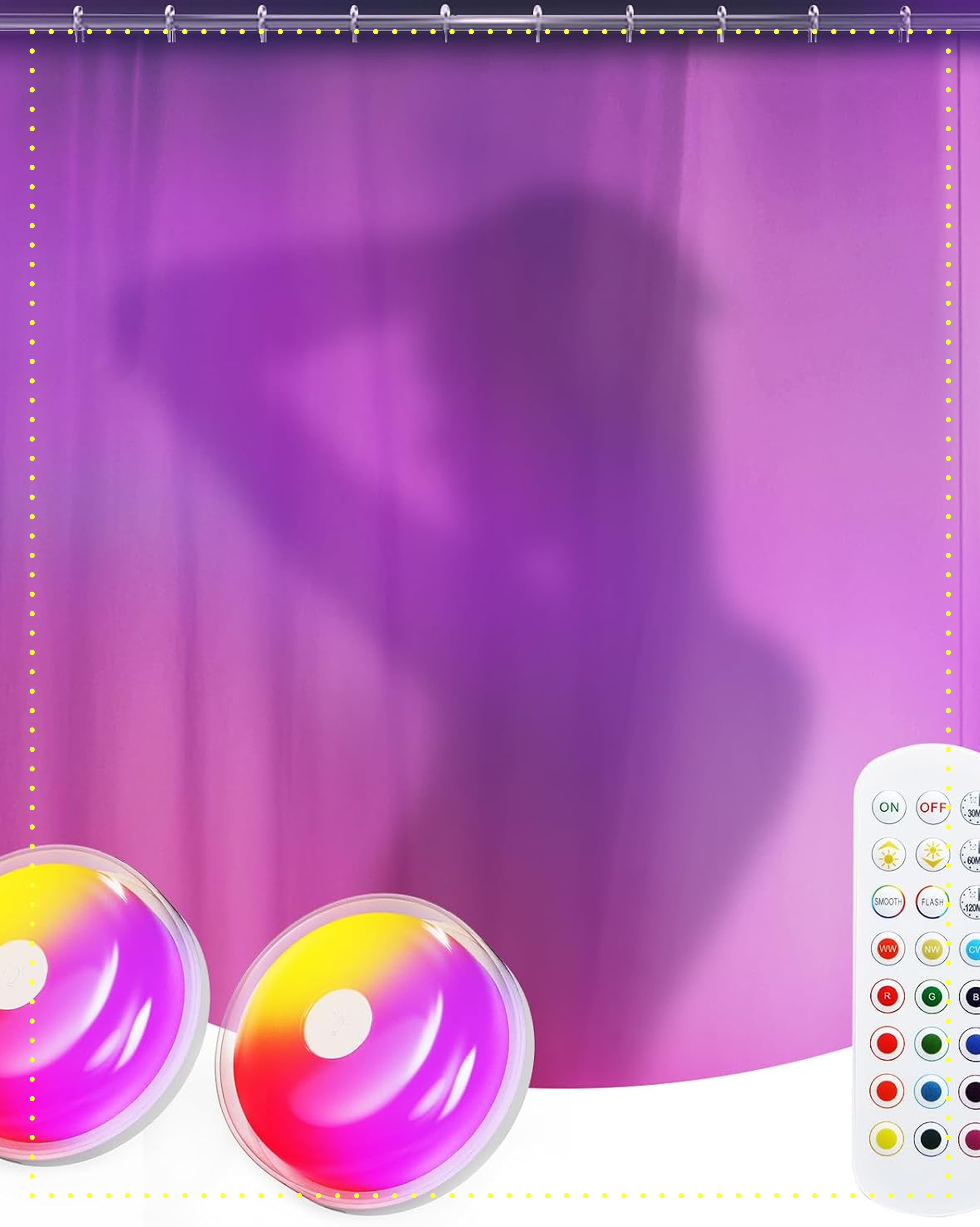 Rechargeable Shower Lights