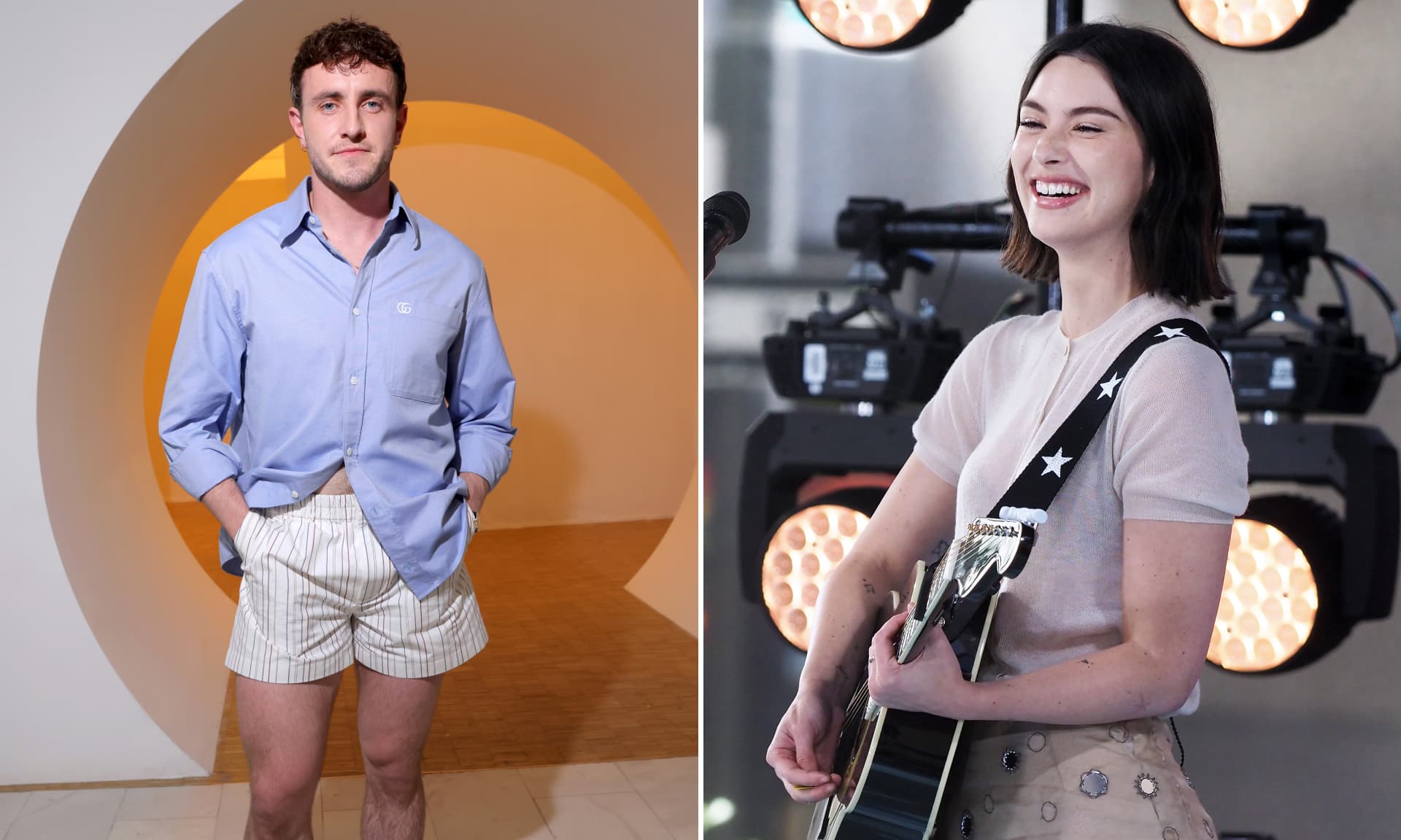 Paul Mescal and Gracie Abrams