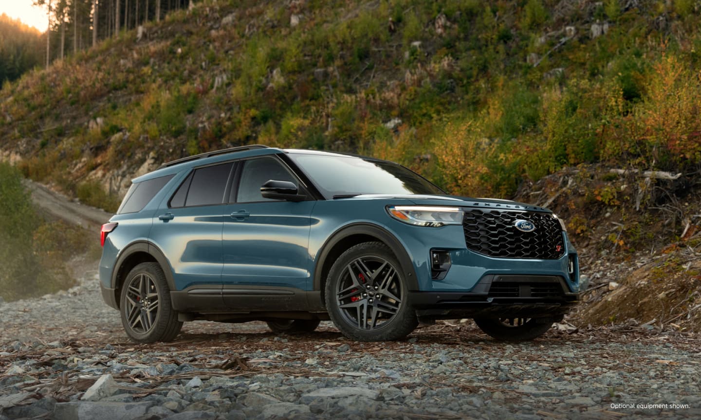 2025 Ford Explorer SUV in nature