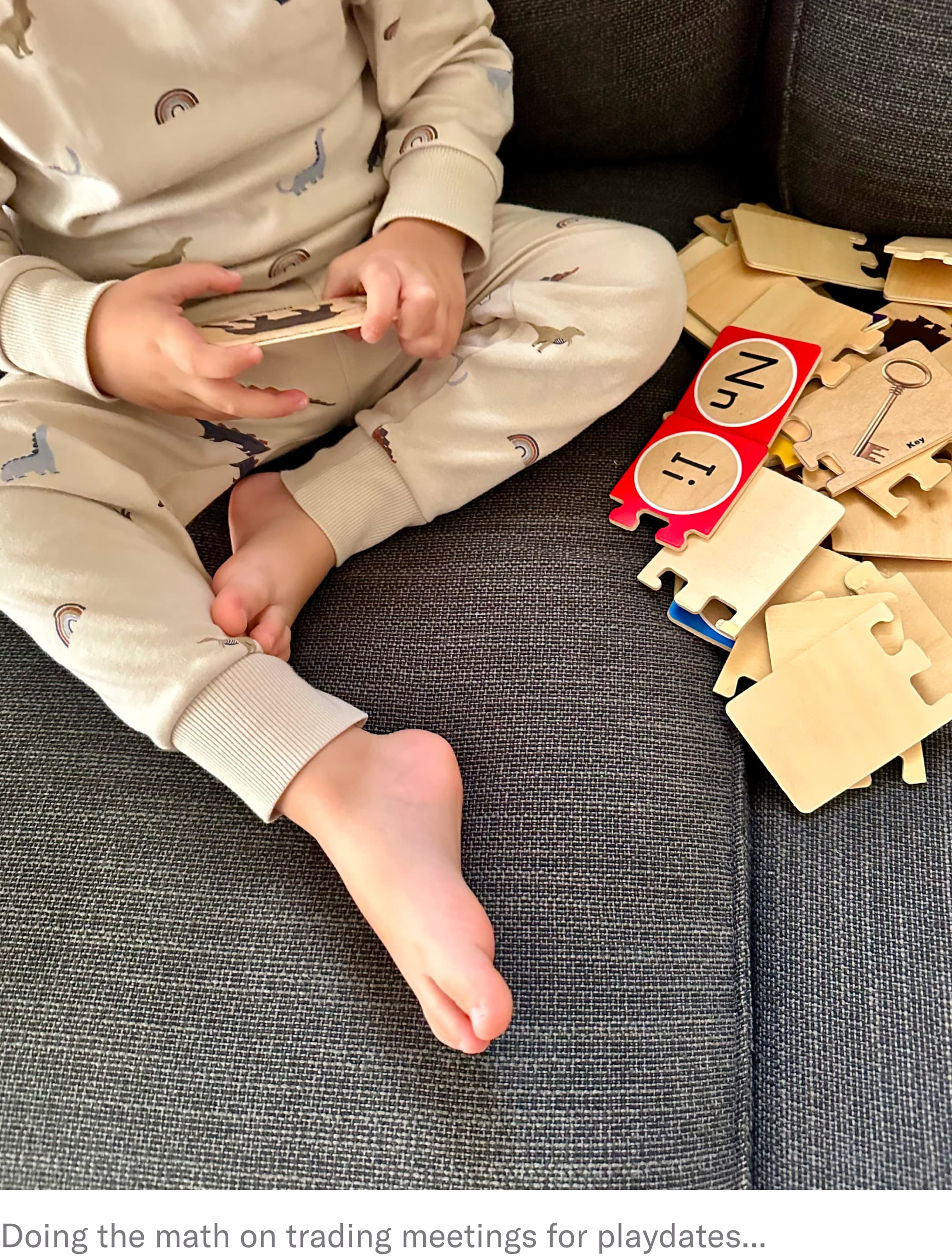 image of toddler playing with blocks