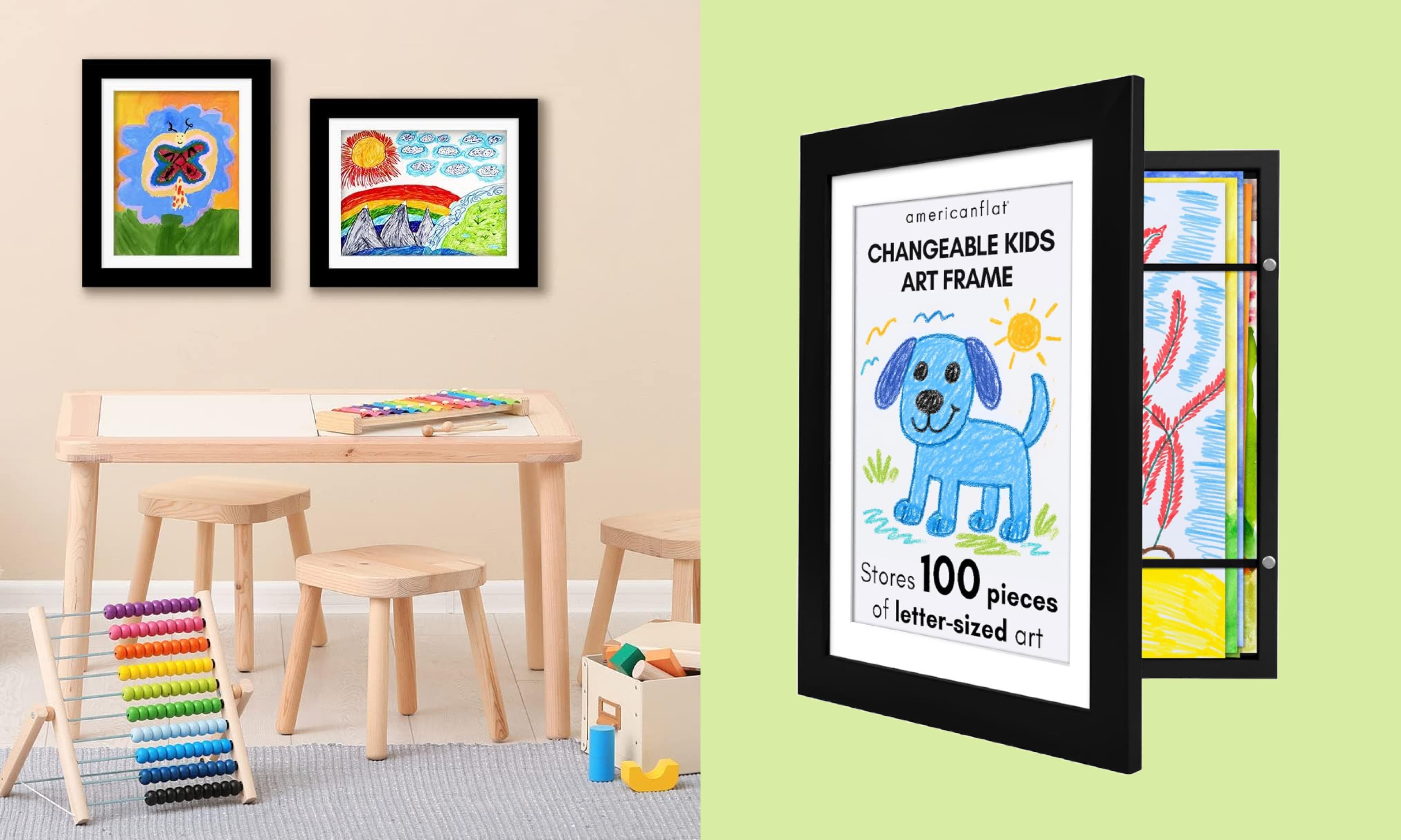 Kids Artwork Frame Changeable