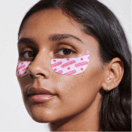 Topicals under eye mask