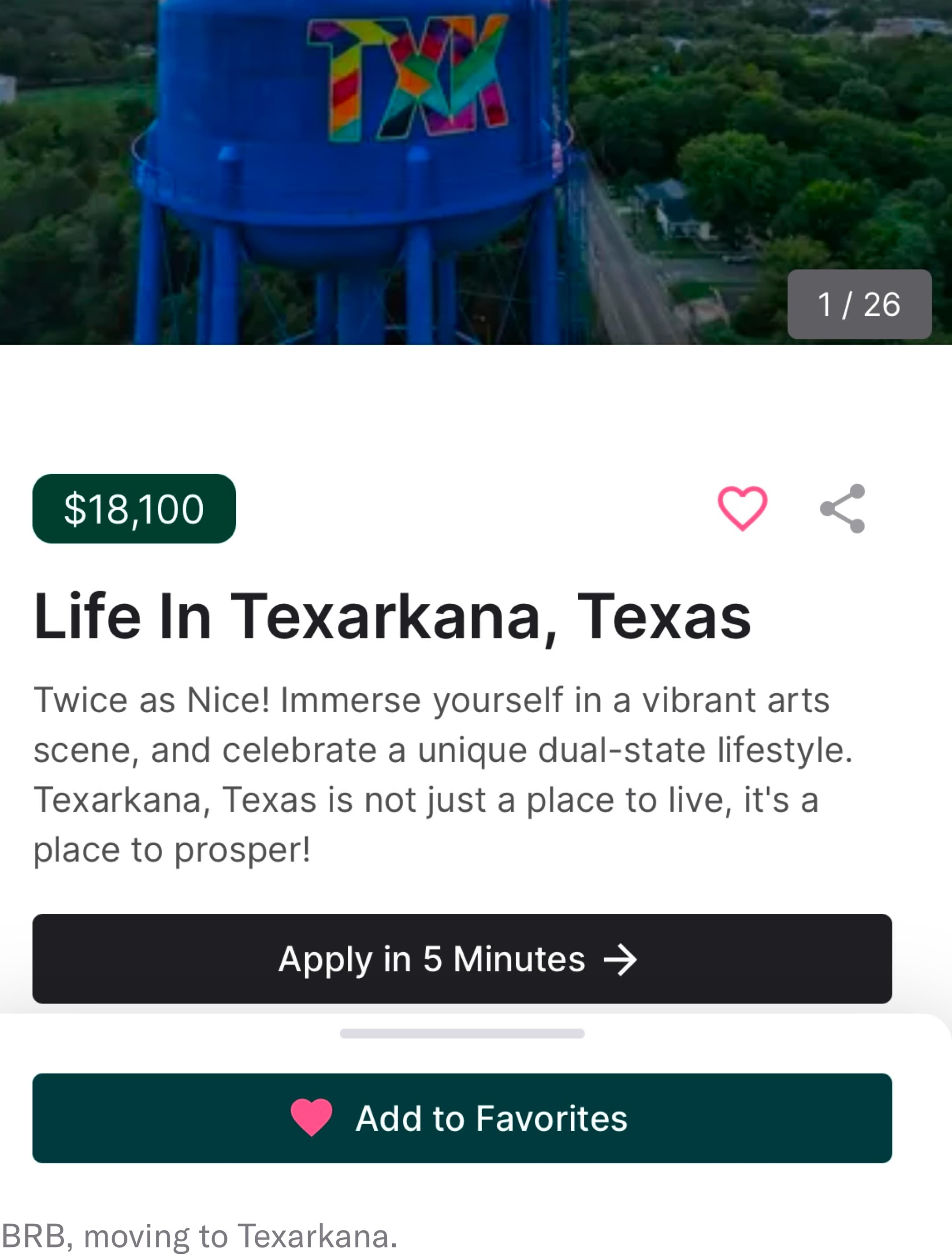 Texarkana screenshot