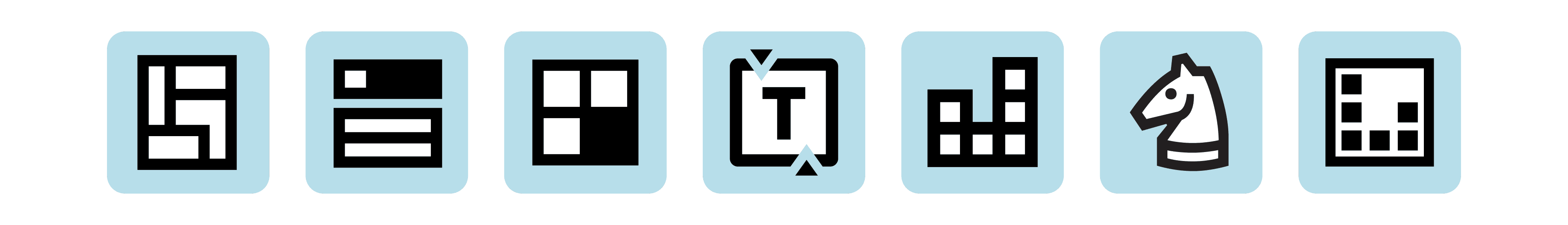 Icons of multiple puzzmo games