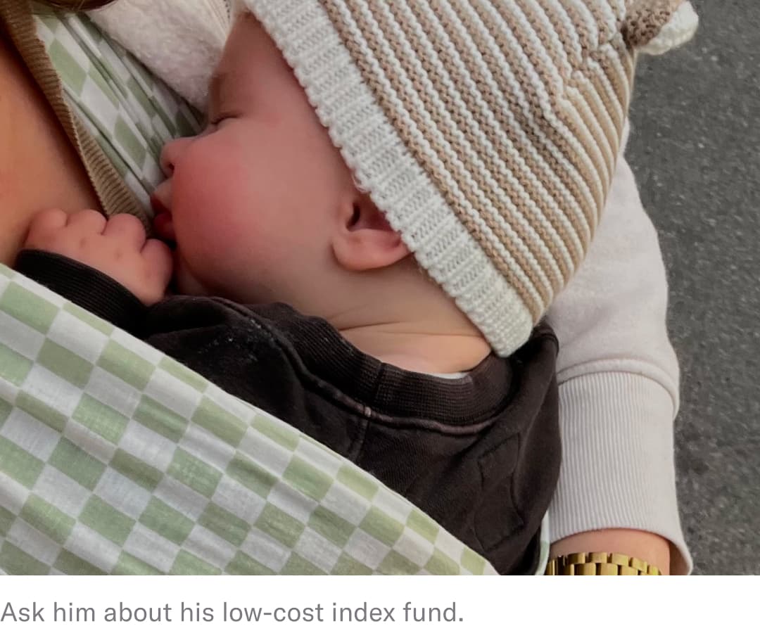 ask him about his low-cost index fund