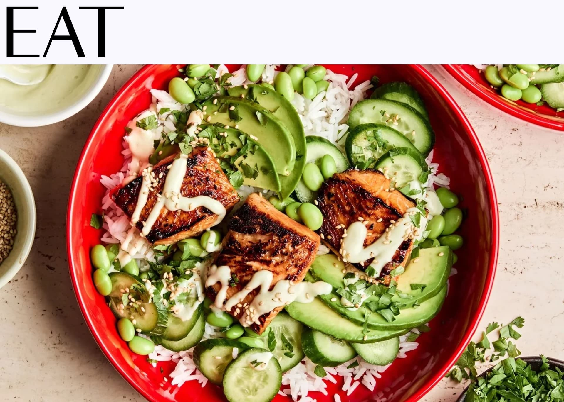 EAT: The Modern Proper’s Teriyaki Salmon Bowl with Wasabi Dressing