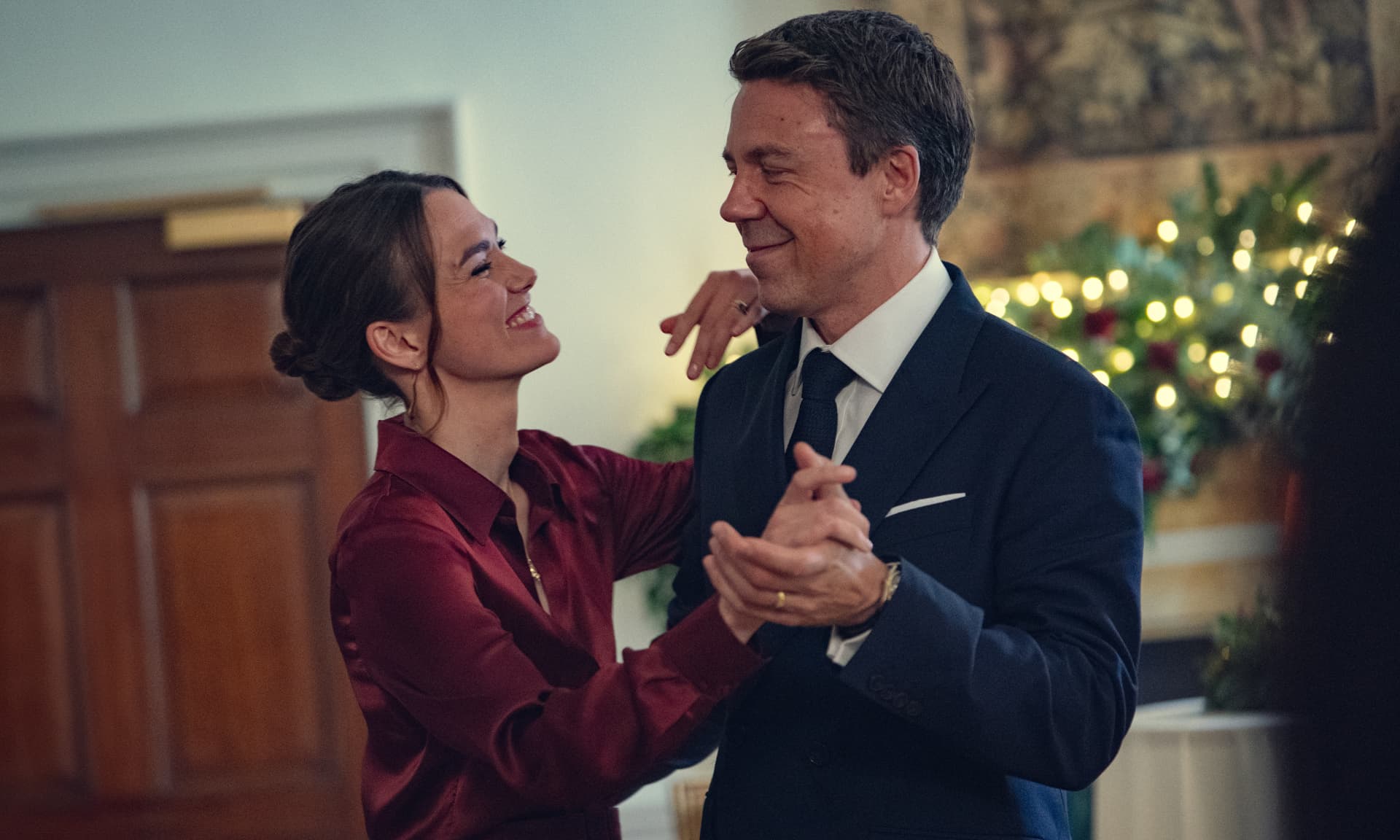 Keira Knightley and Andrew Buchan in Black Doves