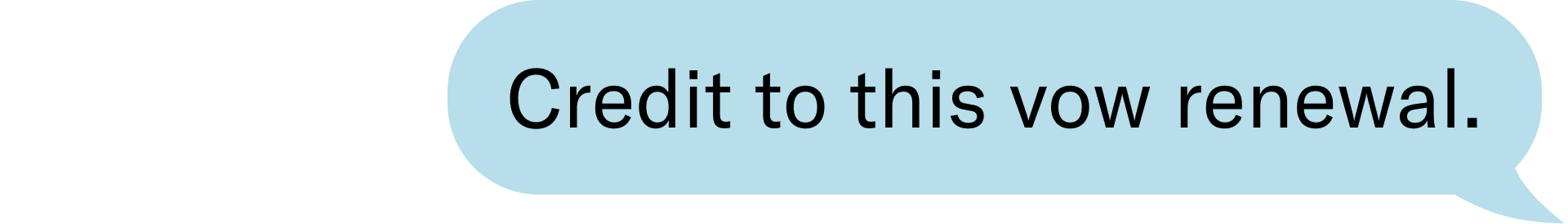 Credit to this vow renewal.