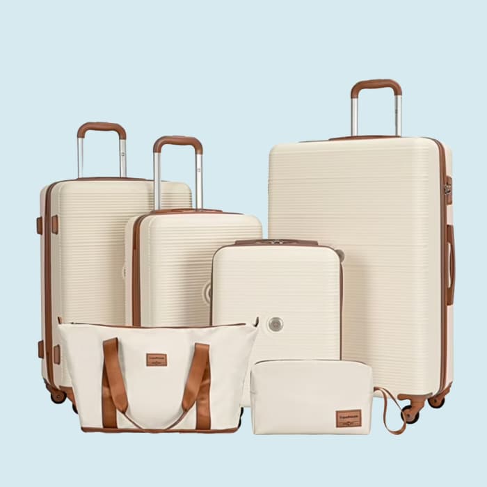 Travelhouse Six-Piece Hardshell Luggage Set