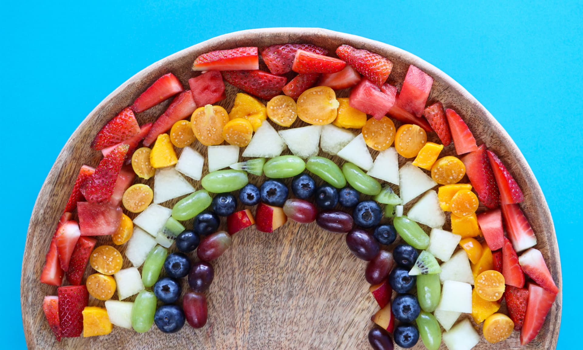 fruit rainbow