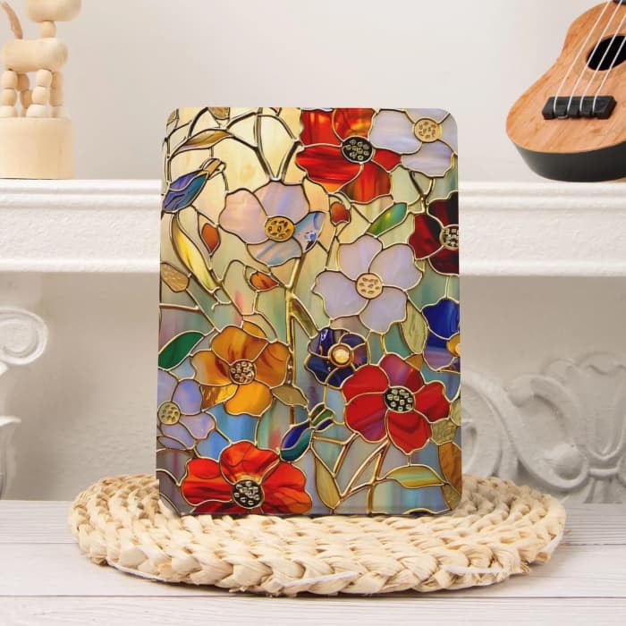 stained glass e-reader case